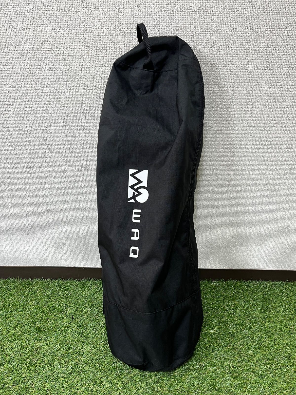 WAQ コット ブラック WAQ ブラックコット 収納バッグ付き WAQ ブラック