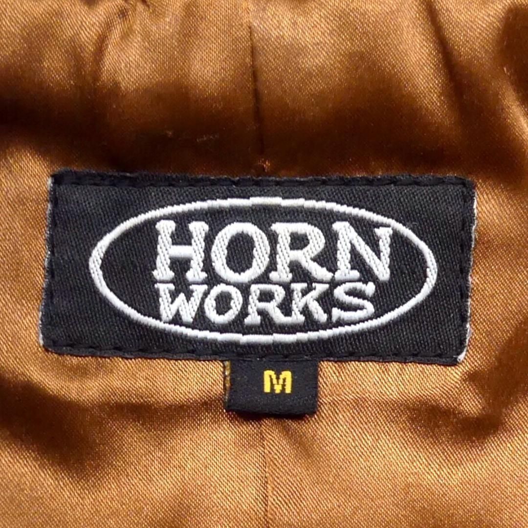 HORN WORKS ホーンワークス ジャケット レザー M 本革 NS319 - メルカリ