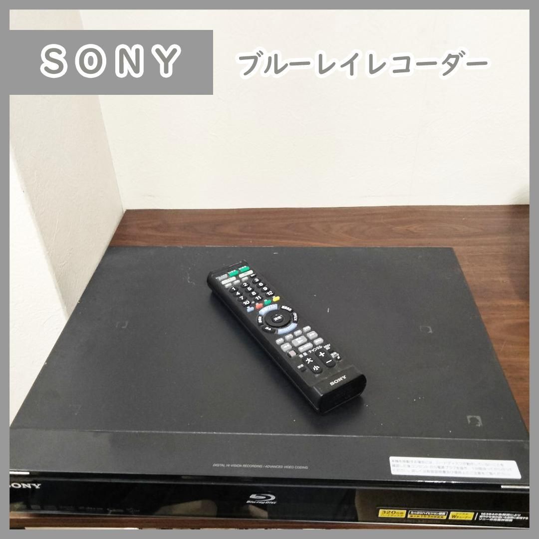 N-2977] SONY ブルーレイレコーダー 2008年製 リモコン付 - メルカリ