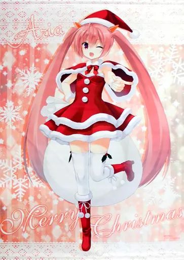 タペストリー　神崎・H・アリア(サンタVer.) B2タペストリー 「緋弾のアリア」 MF文庫J 冬のクリスマス会フェアグッズ 中古】タペストリー 神崎・H・アリア(サンタVer.) B2