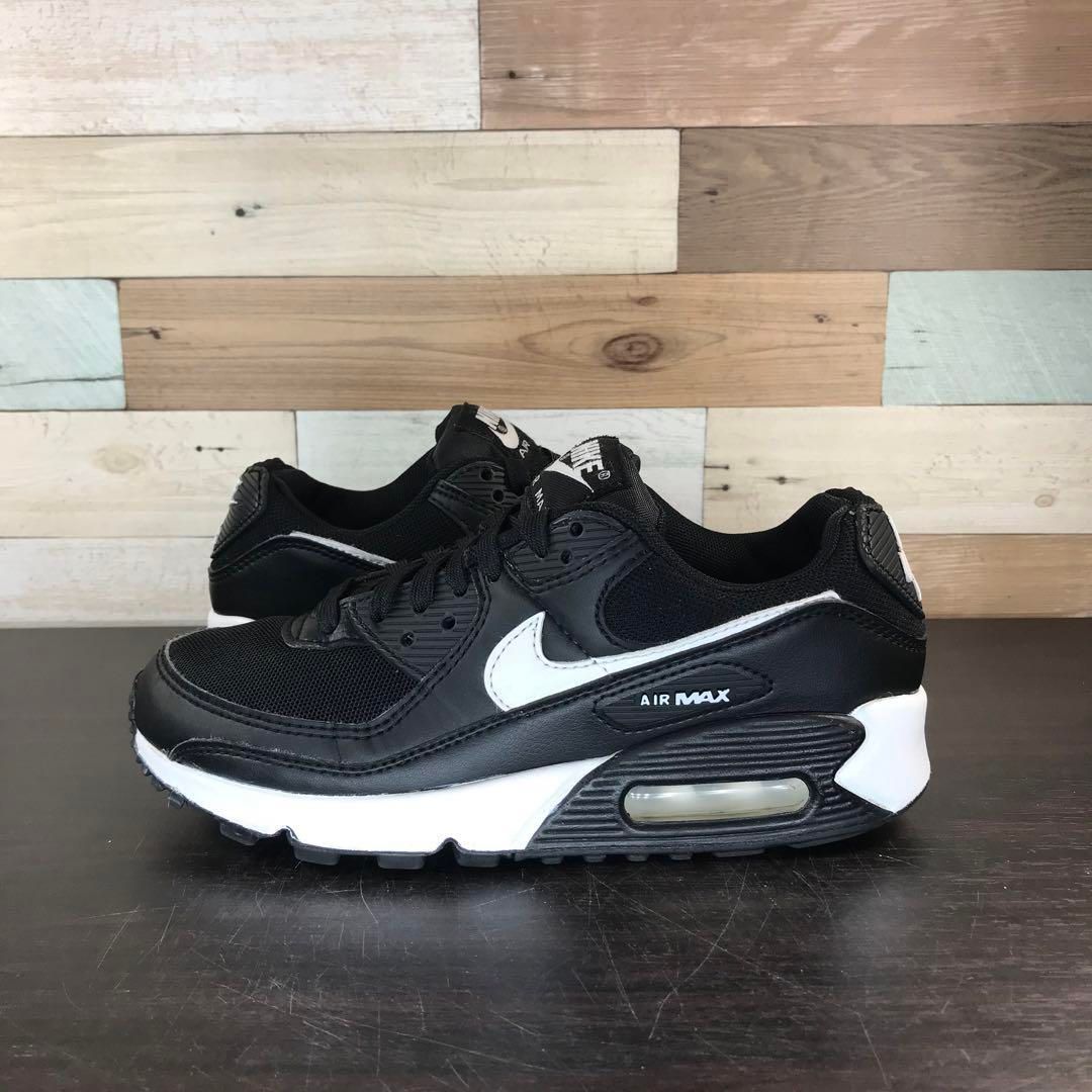 美品　Nike Air Max 90 G 10.5 ブラック/ホワイト スニーカー ナイキ NIKE ウィメンズエアマックス90 ブラック/ホワイト