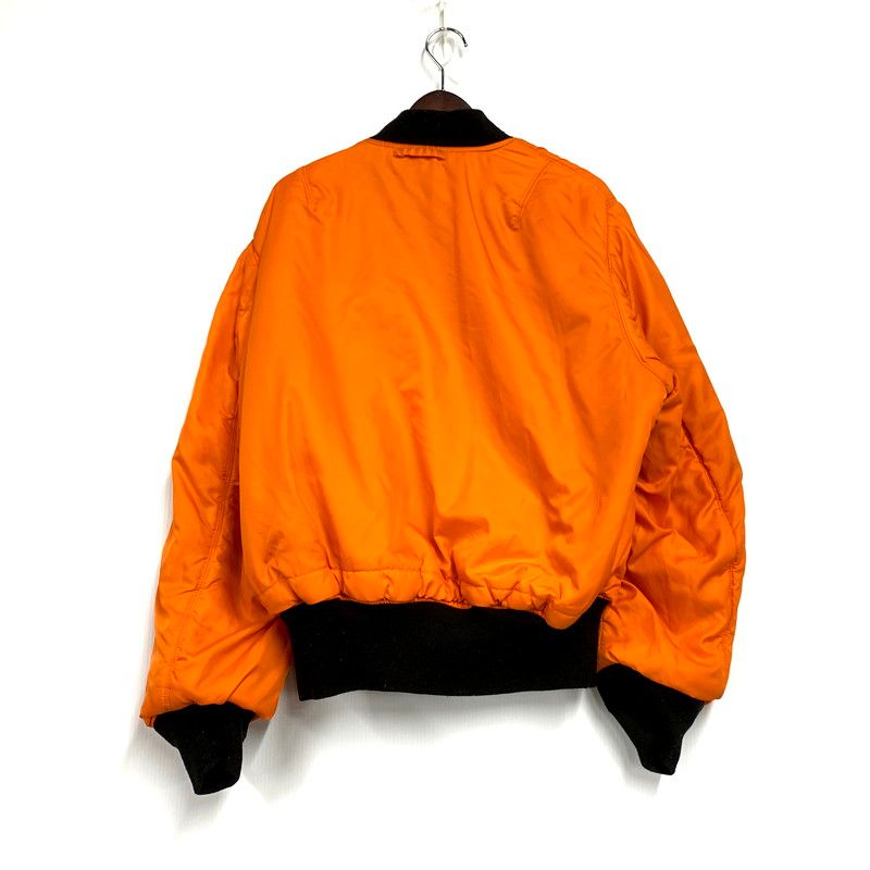 80s アルファインダストリーズ フライトジャケット リバーシブル 現状渡し品】 ALPHA INDUSTRIES アルファ インダストリーズ MA-1