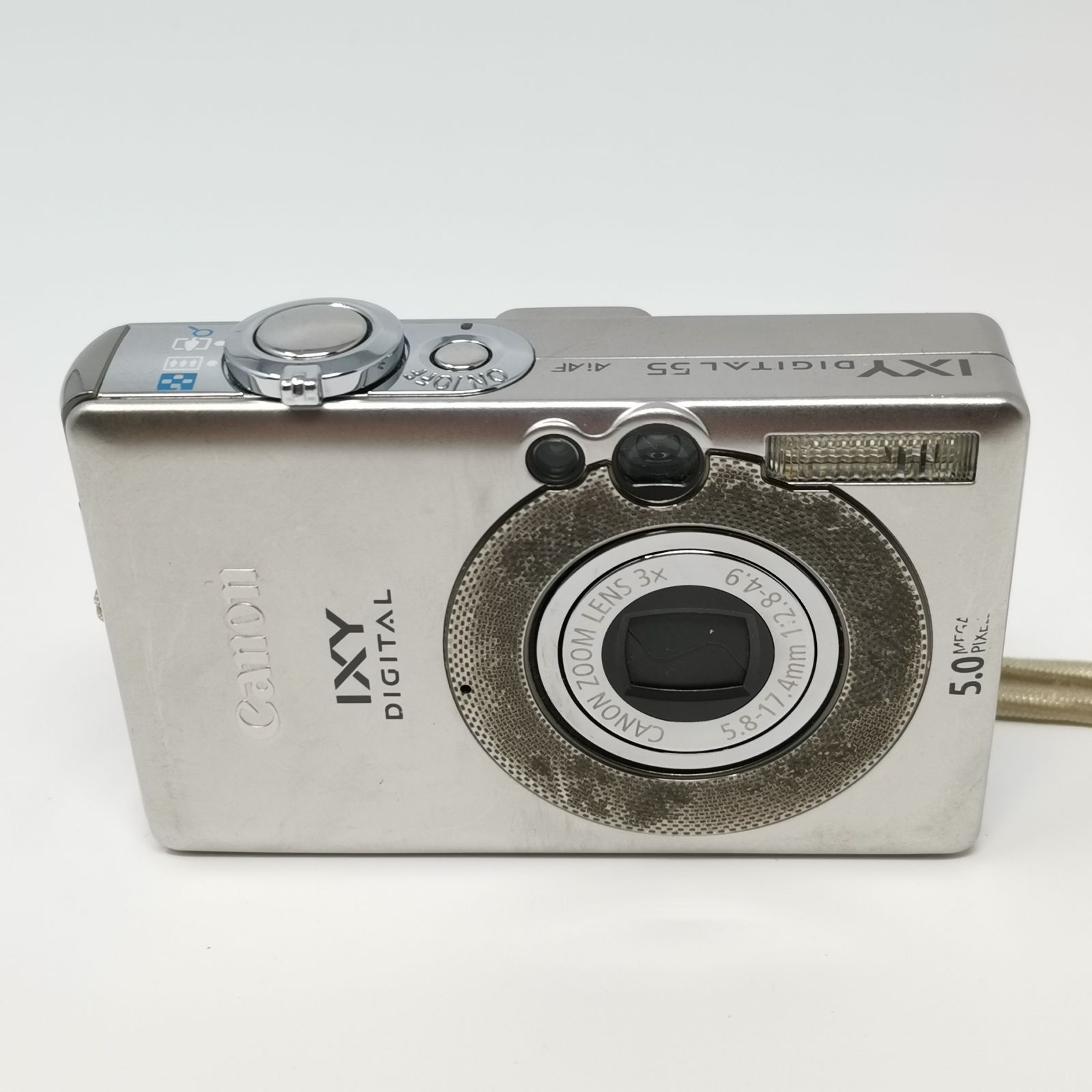 Canon IXY digital 55 デジカメ PC1150 シルバー 充電器あり 動作確認 