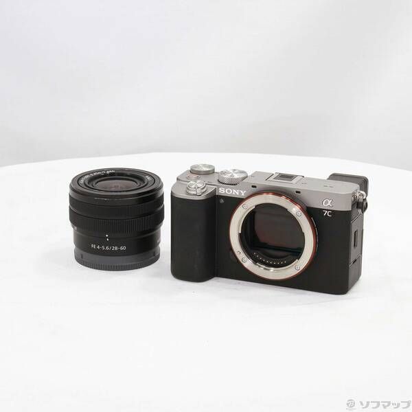 Sony α7c ILCE-7CL レンズキット シルバー SONY（ソニー） 小型一眼カメラレンズキット 4K｜α7C ILCE-7CL