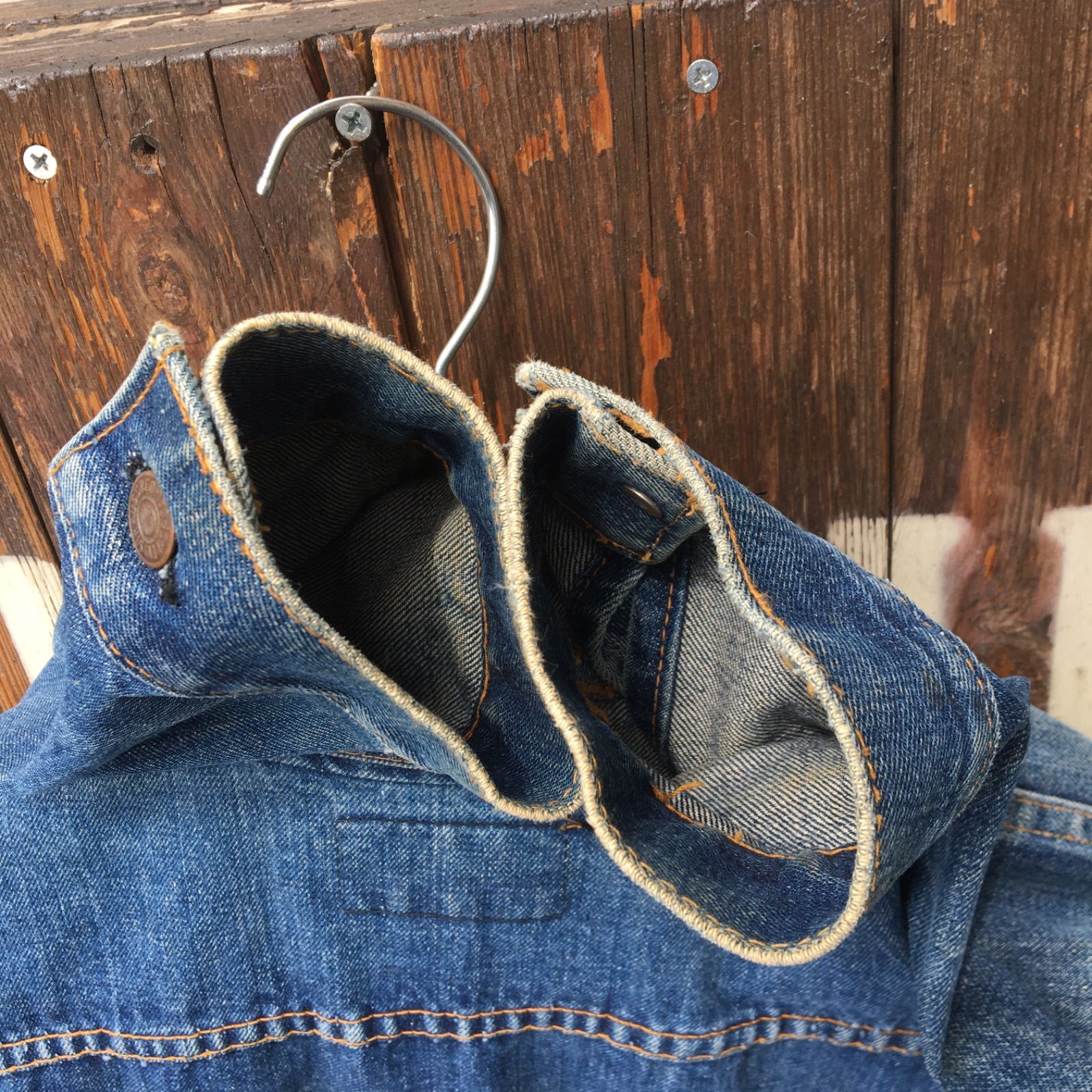 60's Vintage【LEVI'S】ビンテージ リーバイス 70505-0217 Big-E ビッグE デニムジャケット サード 3rd 4th◆size:US-40