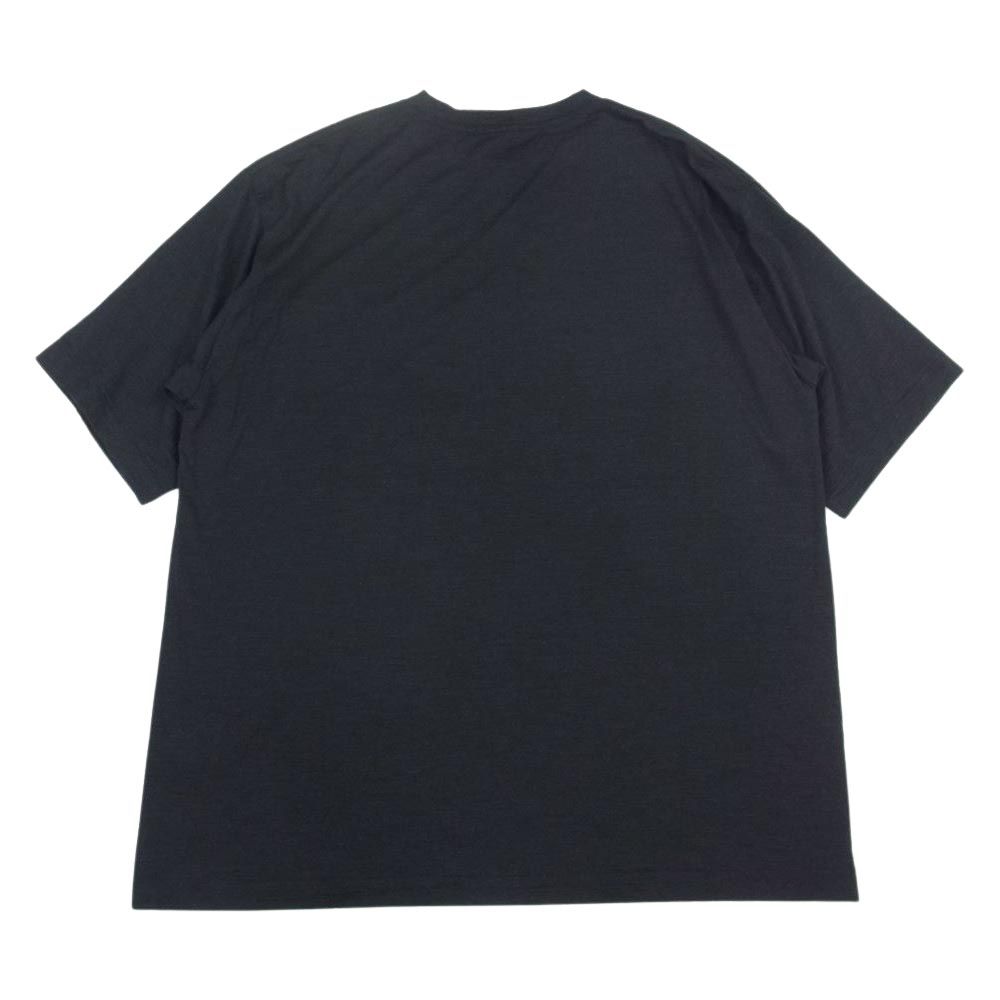 COMOLI コモリ 22SS V01-05007 ウール 天竺 Tシャツ クルーネック 半袖 