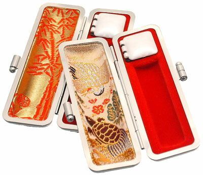 印鑑 ２本セット はんこ シープホーン 羊 12 mm 銀行印 と 15 実印 Ｓセット 黒色 牛革もみ 印鑑ケース ケース付き 朱肉付き プレゼントやギフトに