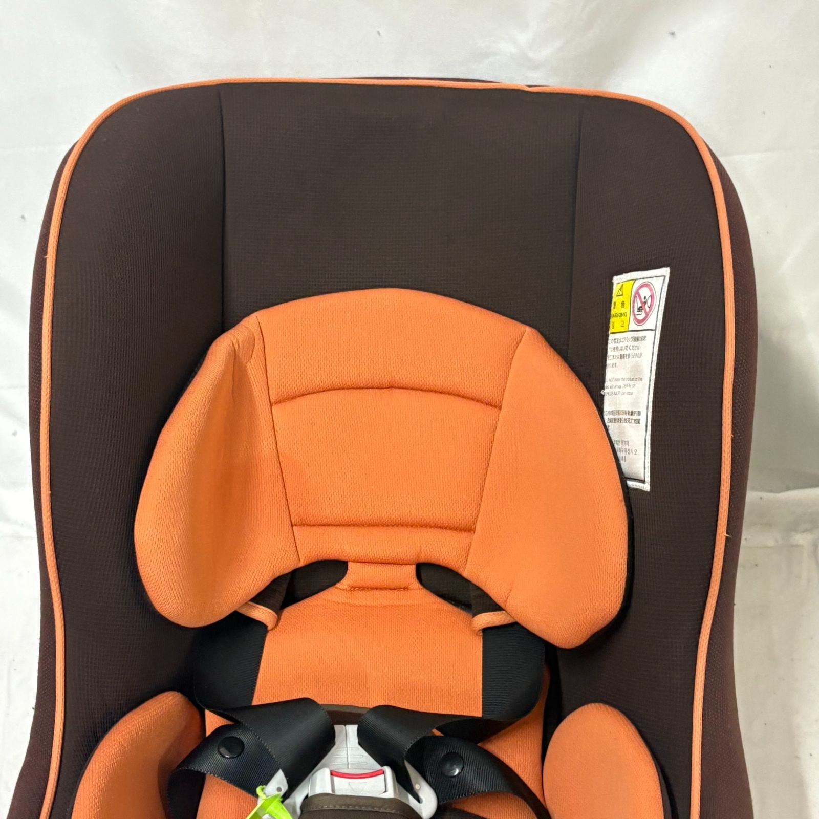 美品Combi 車用チャイルドシート オレンジ・ブラウン Combi コンビ ミニマグランデS UB チャイルドシート オレンジ - メルカリ