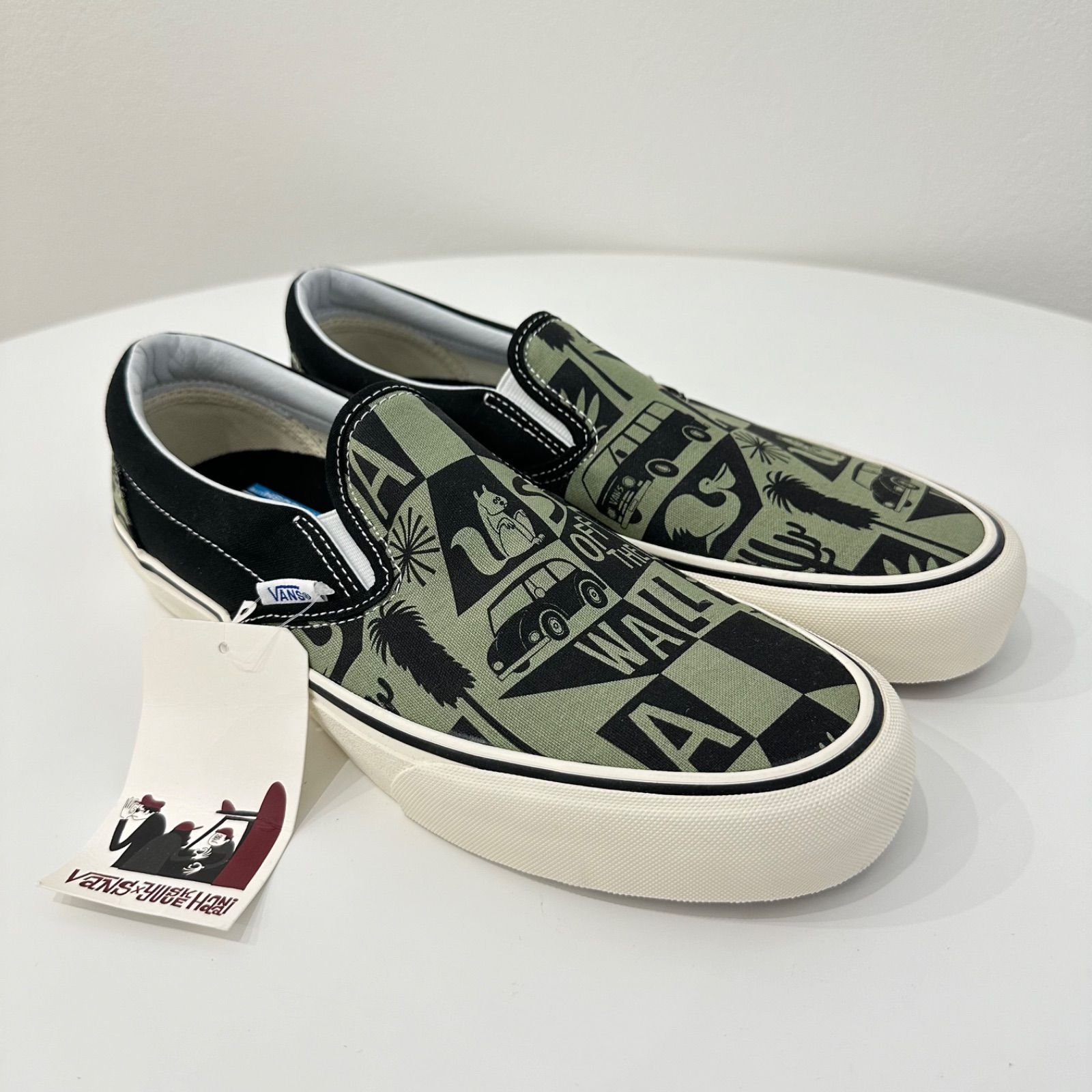 Vans × Yusuke Hanai Slip-On SF 'Green' ヴァンズ × 花井祐介 Vans × Yusuke Hanai Slip-On SF 'Green' ヴァンズ × 花井祐介