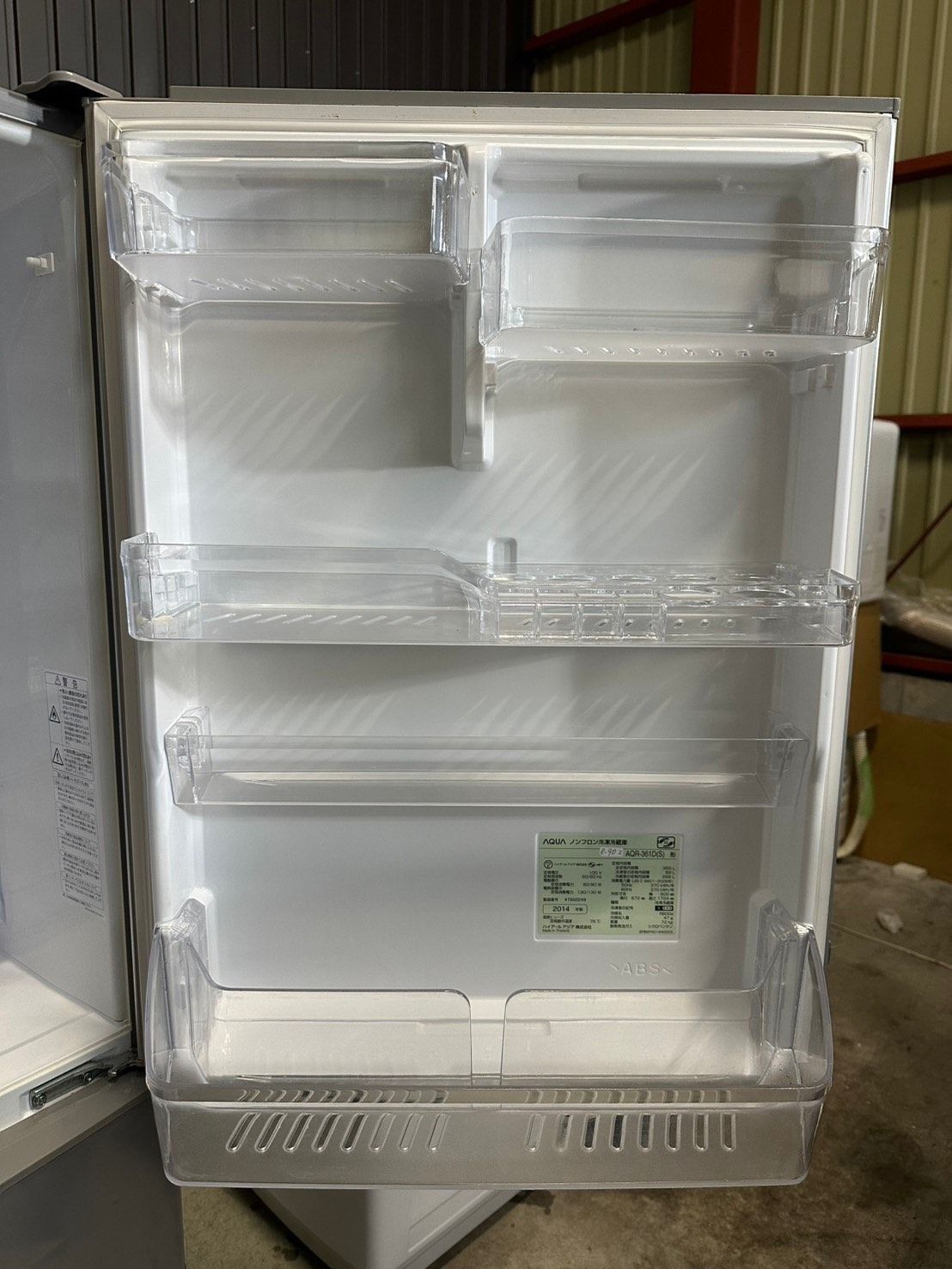 大阪送料無料☆3か月保障付き☆冷蔵庫☆2014年☆アクア☆3ドア☆AQR  