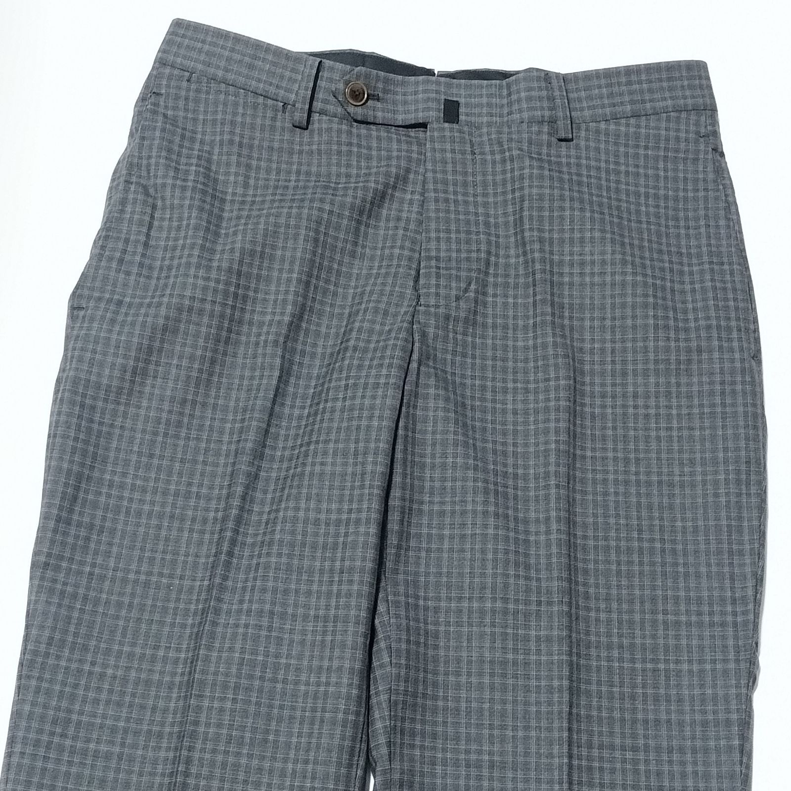 極美品】【希少サイズ】Men's Bigi 3ピース チェック スーツ