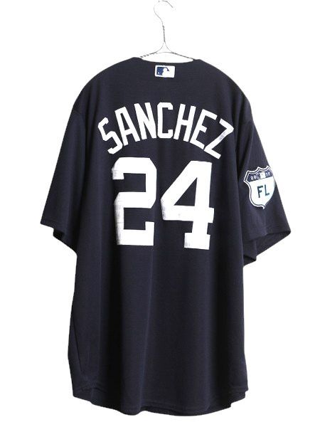 ヤンキース ベースボール シャツ メンズ XL MLB オフィシャル マジェスティック 大リーグ ユニフォーム ゲームシャツ 重ね着 大きいサイズ お得なクーポン配布中!】 ヤンキース ベースボール シャツ