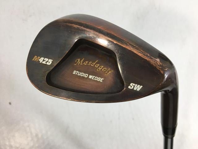 【中古ゴルフクラブ】マスダゴルフ マスダ M425 スタジオ ウェッジ(銅メッキ) D/G SW【14日間返品OK】