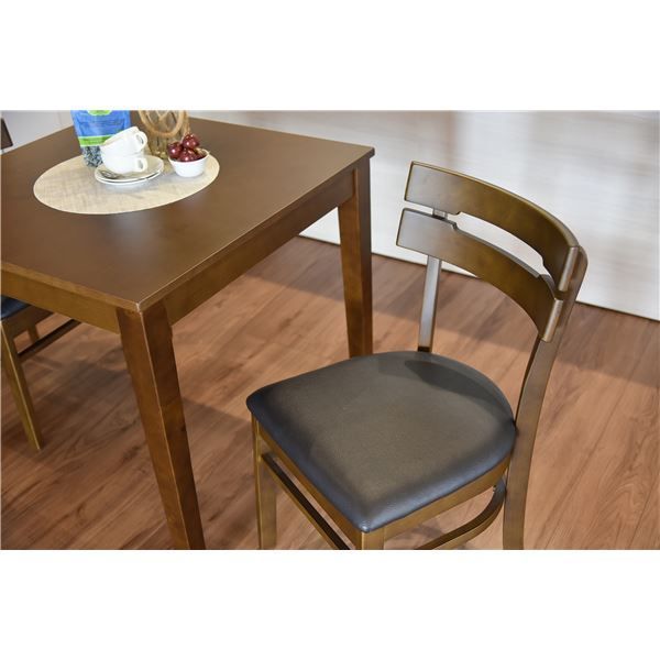 美品】cres ミールス パブリック社製 店舗 ダイニングチェア 2脚