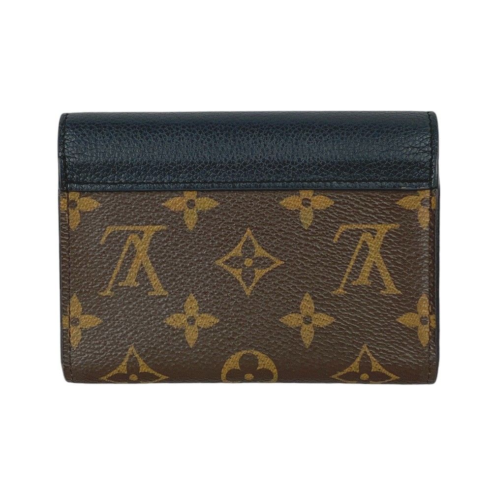 ■中古■　ルイヴィトン ポルトフォイユ パラス コンパクト 二つ折り財布 モノグラム ノワール M67479 【190766】 □中古□ ルイヴィトン ポルトフォイユ パラス コンパクト 二つ折り