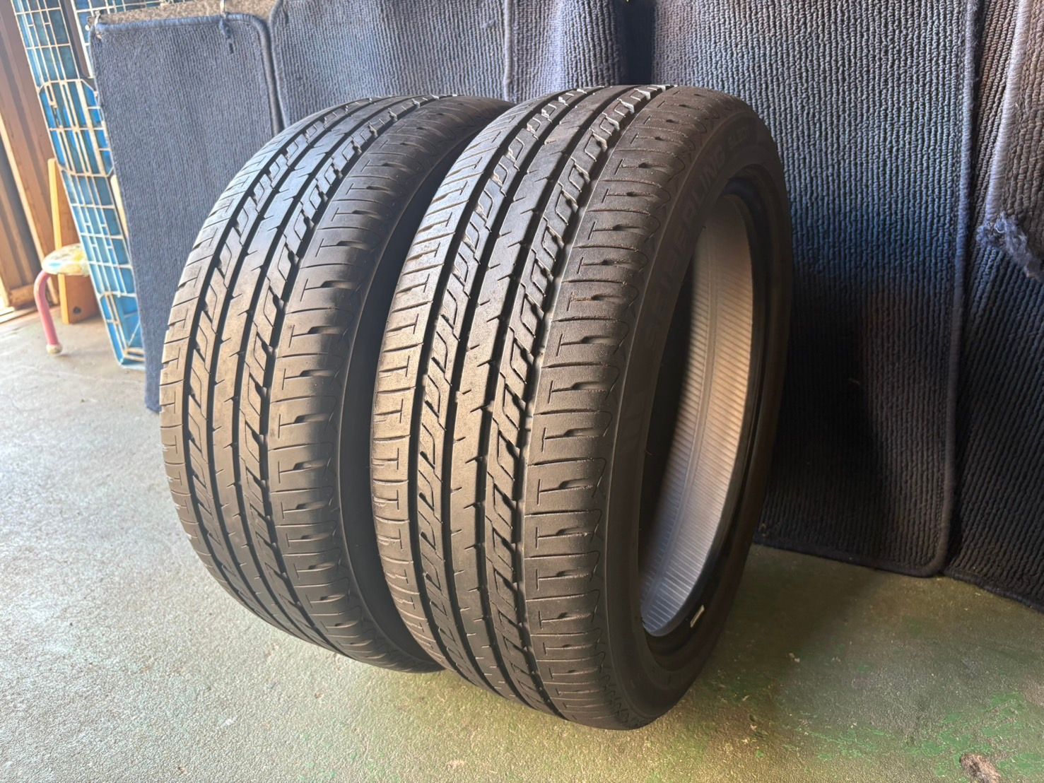 送料無料 2025年製造 溝7～7.5分山 BRIDGESTONE SEIBERLINGSL201 2本 225|45R17 ASP3251