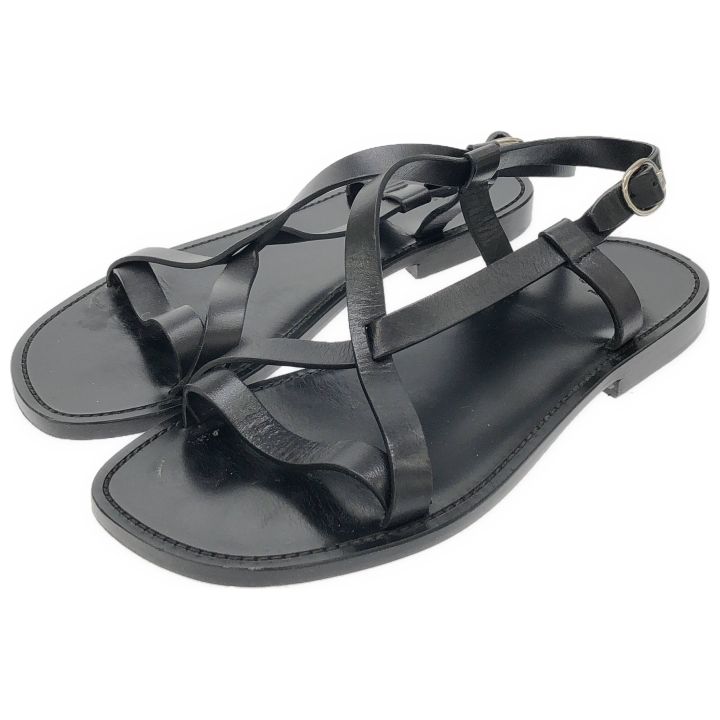 CELINE ストラップサンダル メンズ ブラック 40