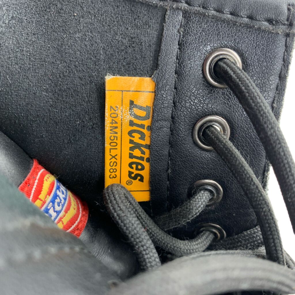 Dickies ディッキーズ 8ホール レザー ブーツ ブラック (メンズ 9.5