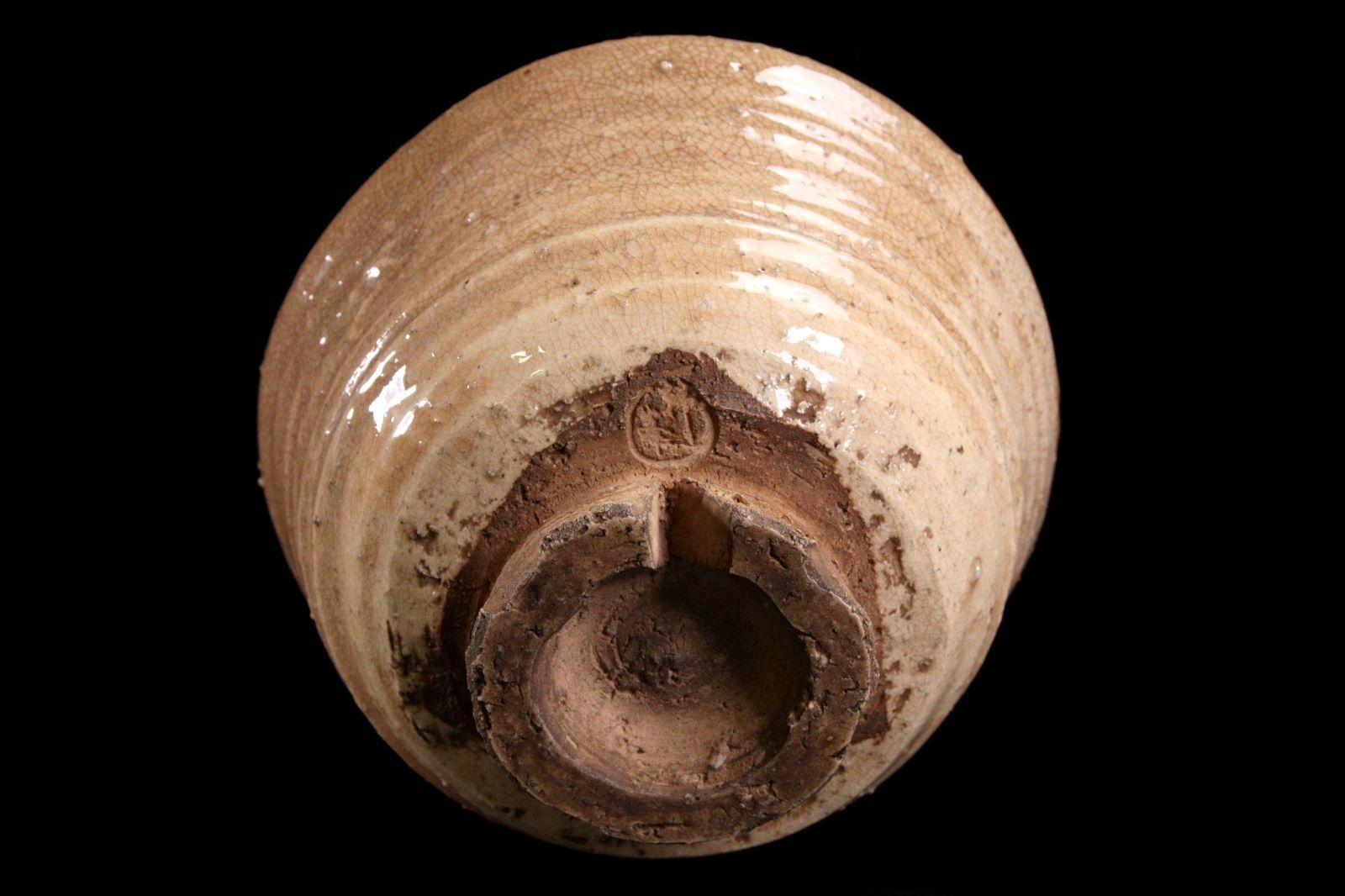 十代坂高麗左衛門 萩茶碗 14.5cm 十一代坂高麗左衛門識箱 唐物