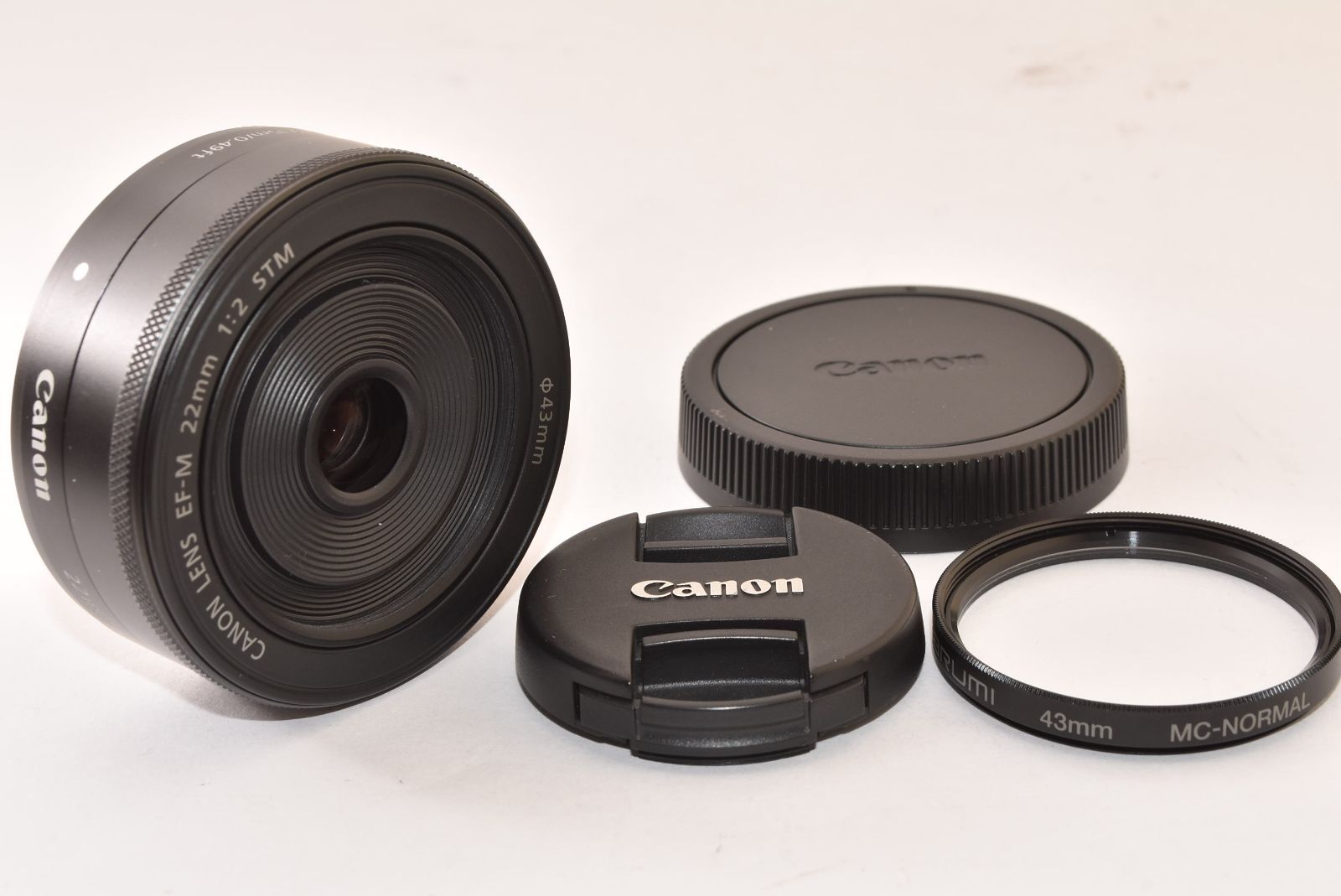 ☆美品☆ Canon キャノン EF-M 22mm F2 STM ブラック 2510046 【公式通販】