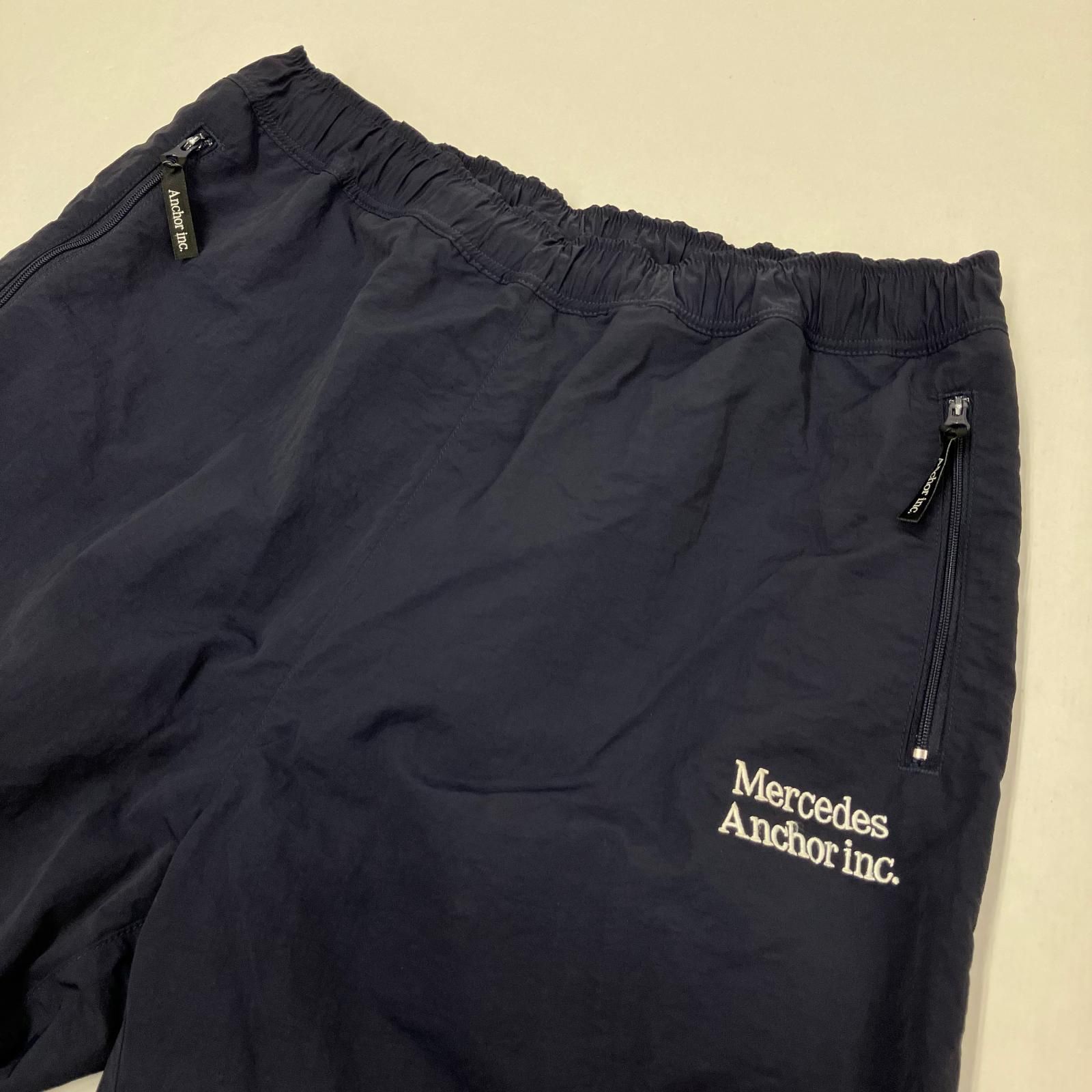 イオン広店 MERCEDES ANCHOR INC メルセデスアンカー パンツ Nylon Track Pants ネイビー サイズ M 107 USTAUSTRALIA_COM_AU
