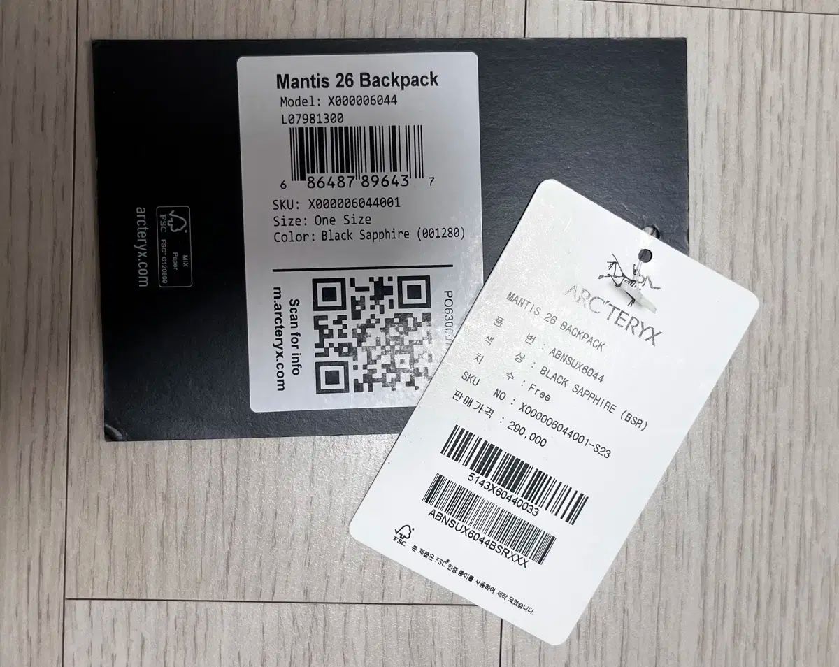 バックパック ブラック