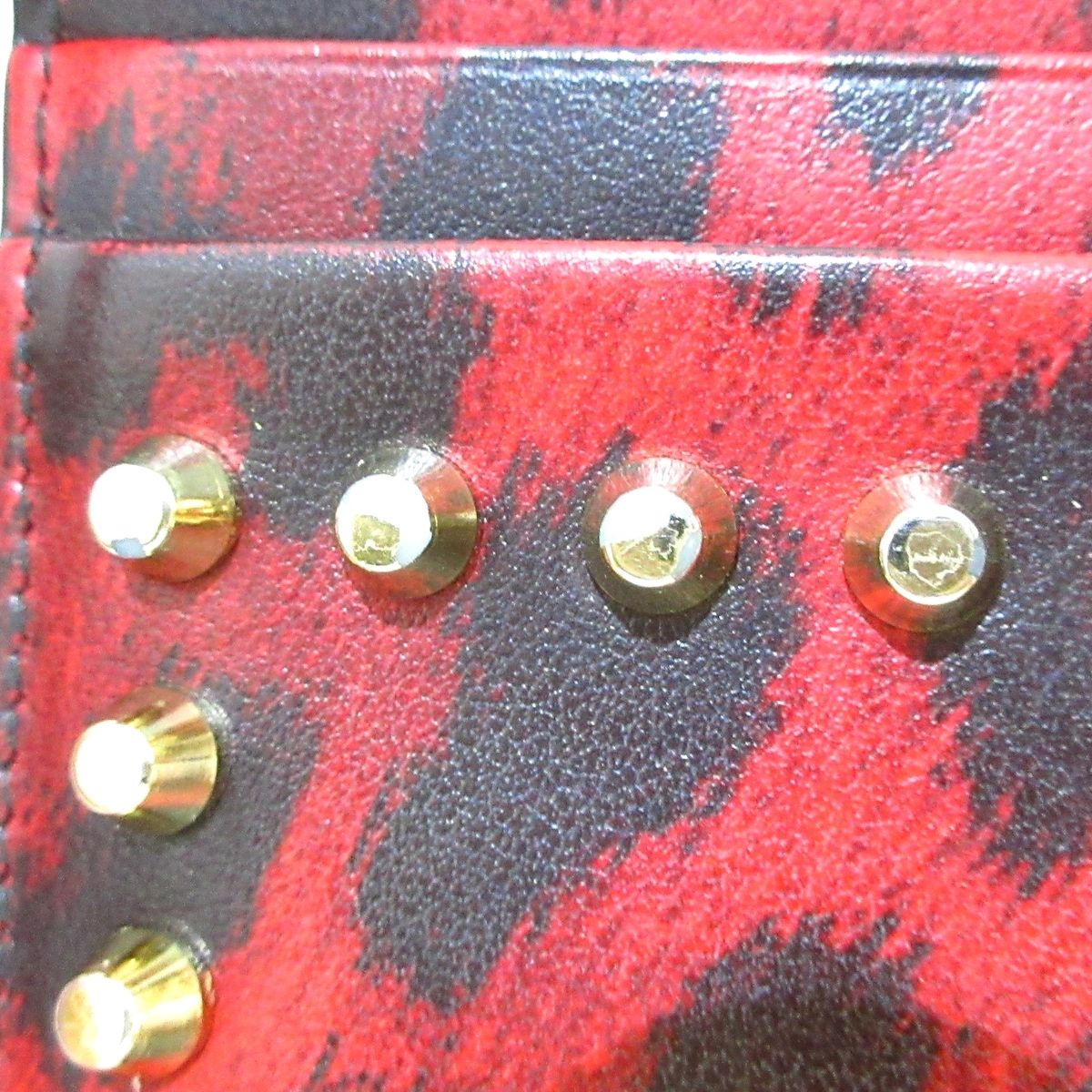 美品】クリスチャンルブタン 長財布 パネトーネ レオパード×ブラック