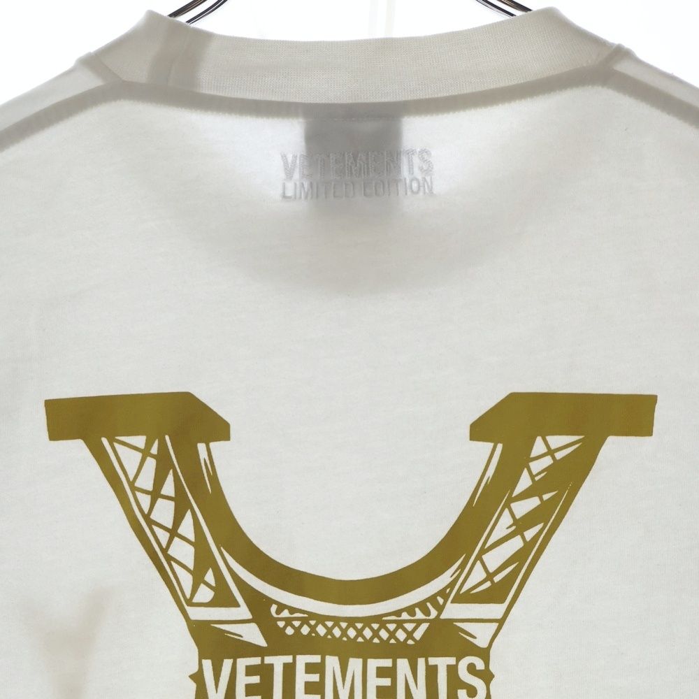 VETEMENTS (ヴェトモン) 22AW EIFFEL TOWER LOGO T-SHIRT エッフェル塔  