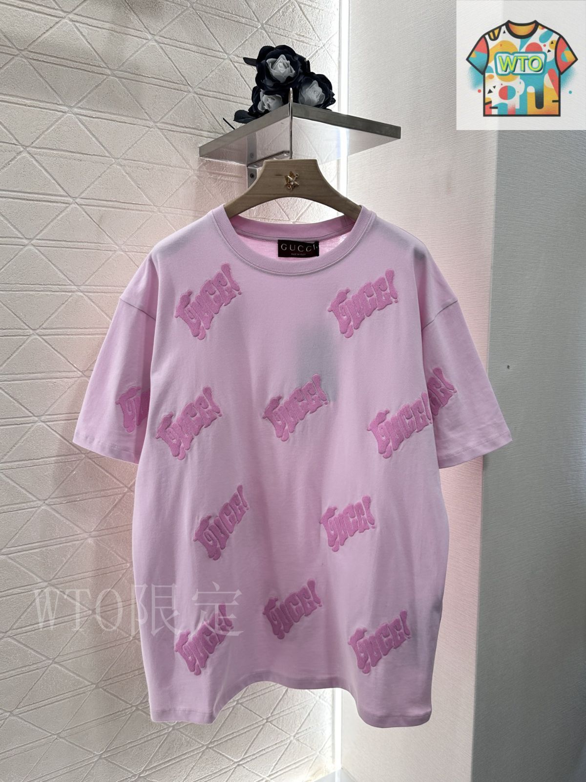 限定さらに値下⭐︎GUCCI⭐︎可愛い猫刺繍 スパンコール TシャツMサイズ/お洒落 2025年最新】ヒグチユウコ gucci tシャツの人気アイテム - メルカリ