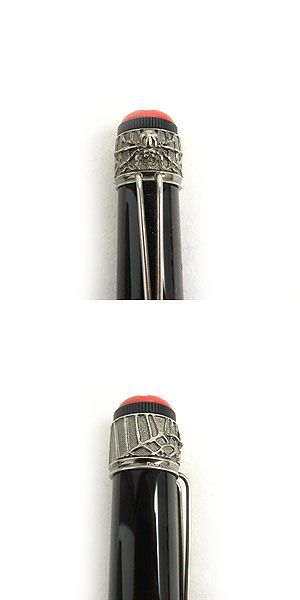 メルべ 美品□モンブラン 117848 ヘリテイジ ルージュ エ ノワール