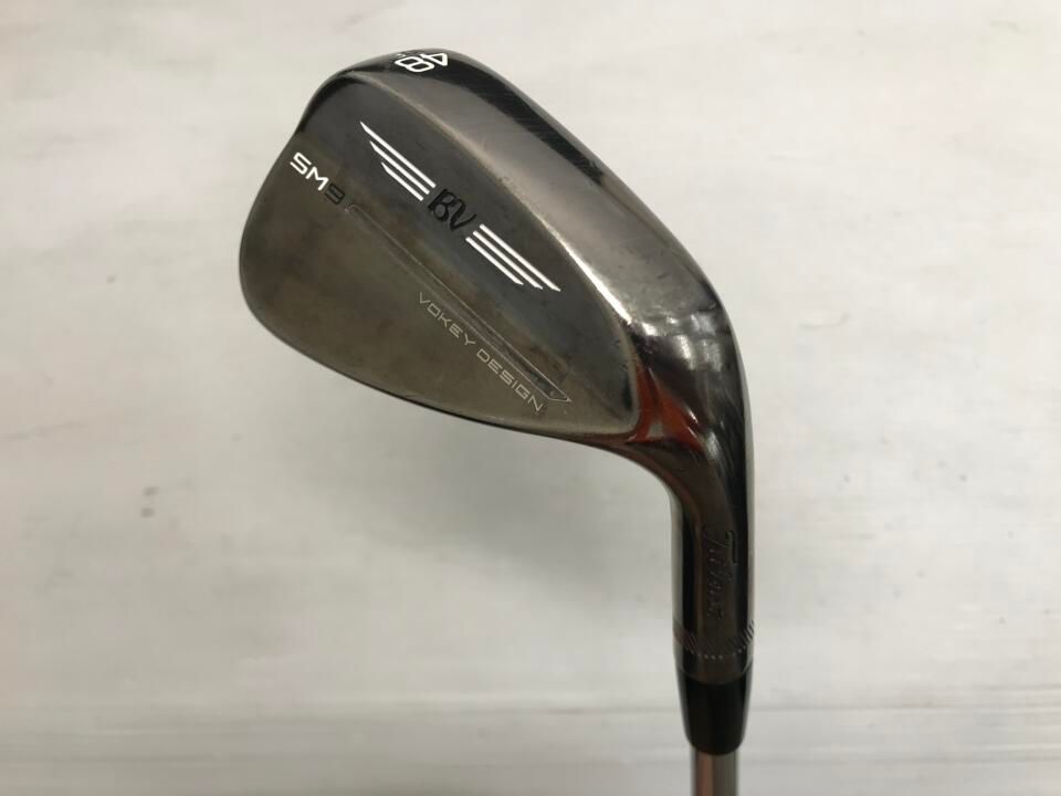【即納】VOKEY SM9 ブラッシュドスチール | 48 | R | NSプロ950GH neo | 中古 | ウェッジ | タイトリスト