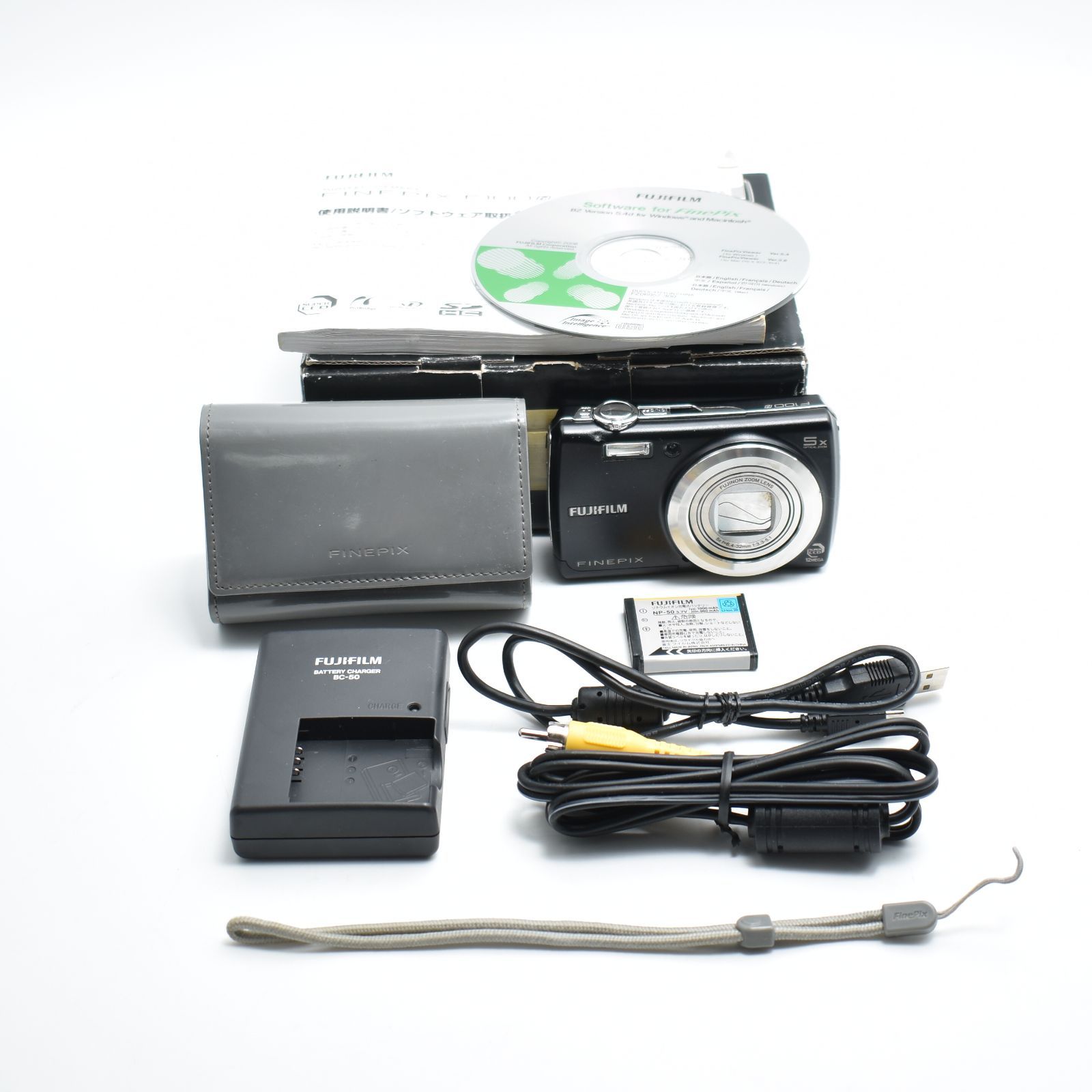 富士フイルム デジタルカメラ FinePix F100fd ブラック 1200万