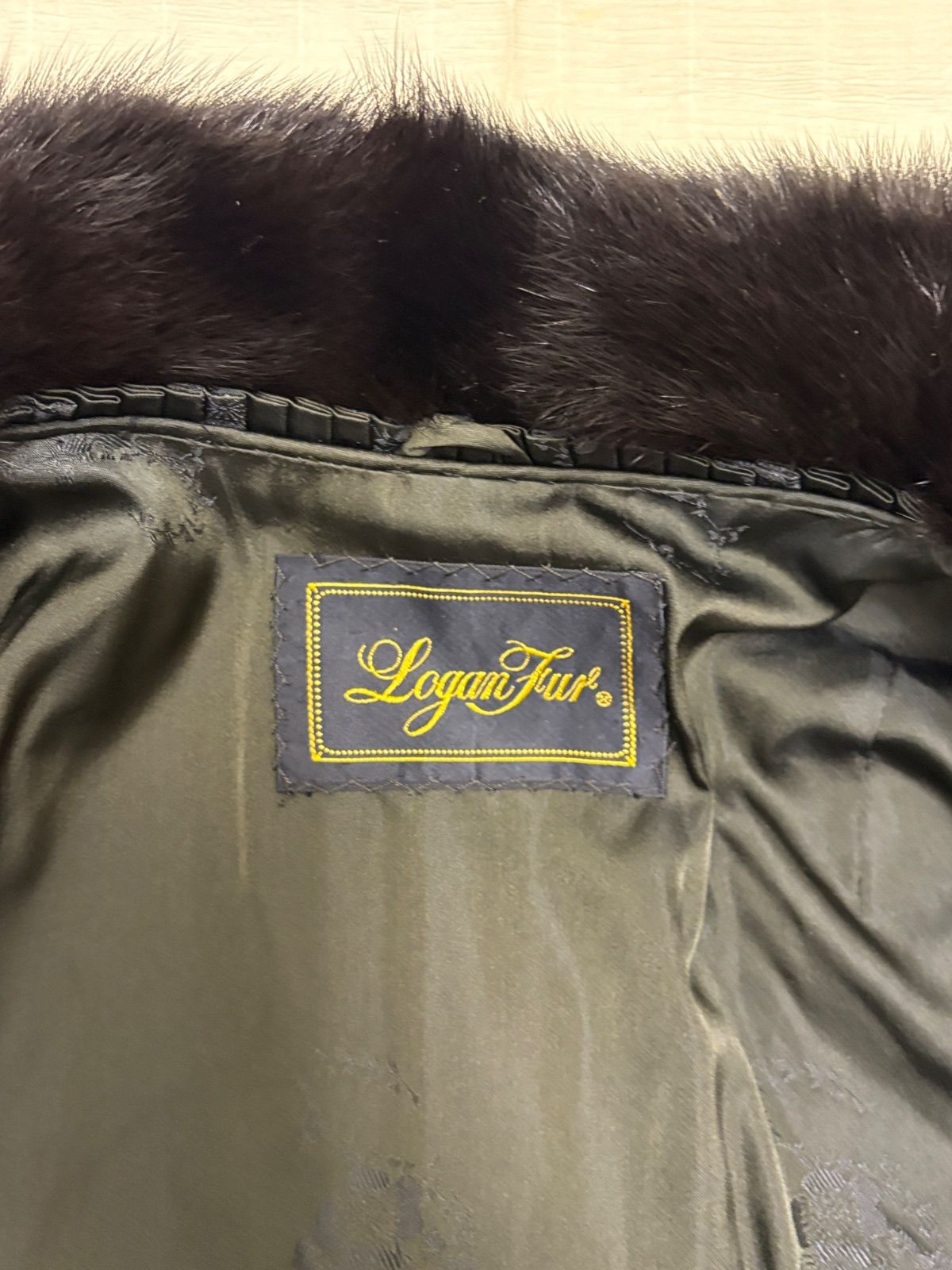 SAGA MINK Logan Fur ミンクコート 毛皮 リアルファー C25102625