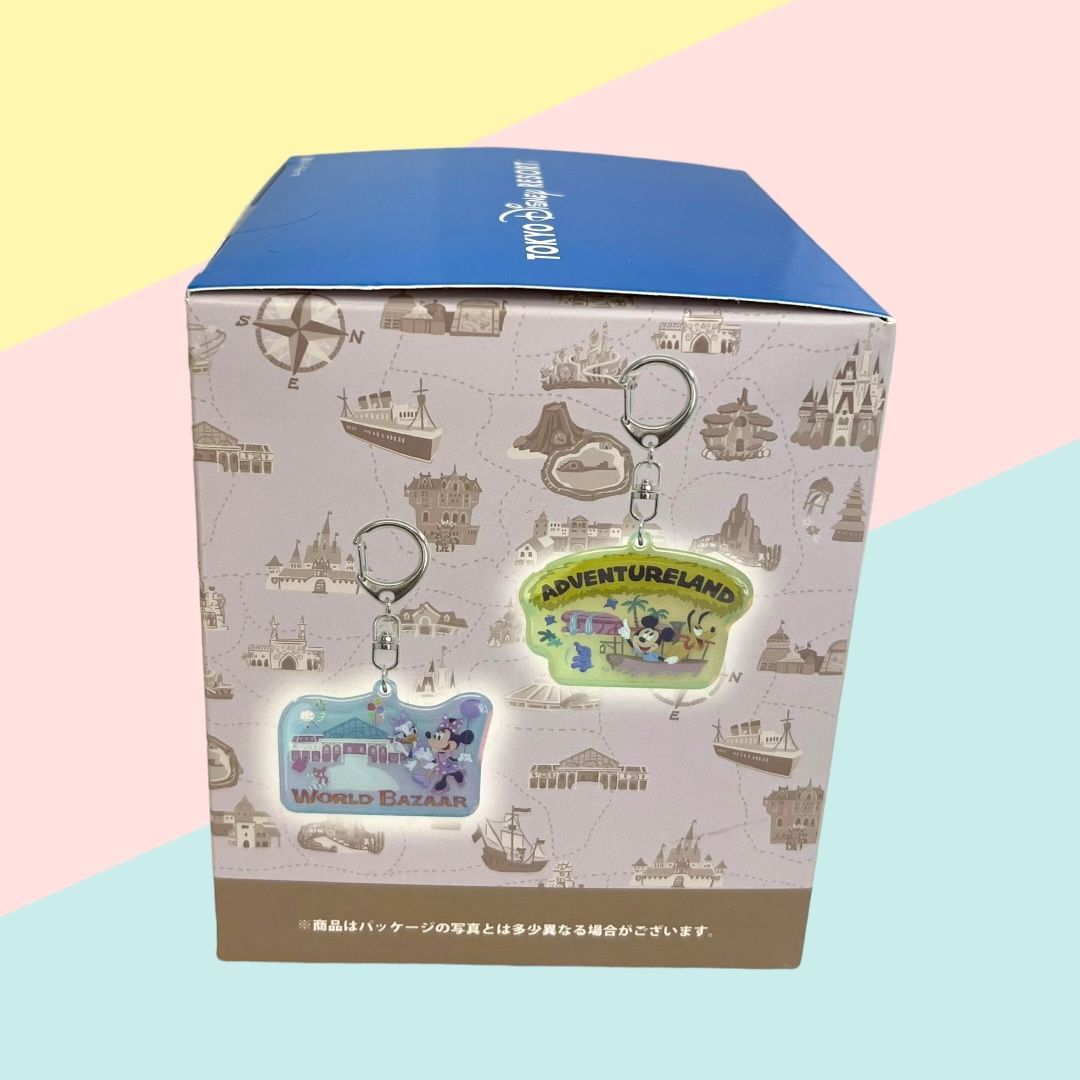 ディズニー キーチェーン コンプリートBOX 全5種 WHERE DREAMS COME TRUE 東京ディズニーリゾート TDR