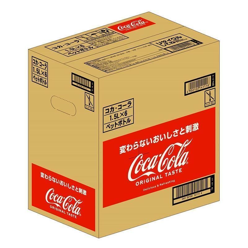 楽天市場】コカコーラ コカ・コーラ 1.5Lペットボトル×6本入