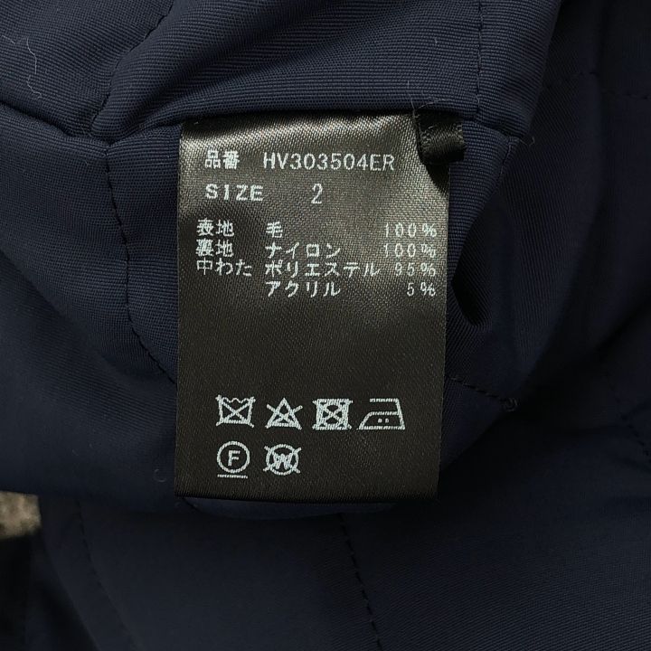 HUM VENT HV303504ER BOMBACIO CPO チェック ブルゾン メンズ ブラウン  