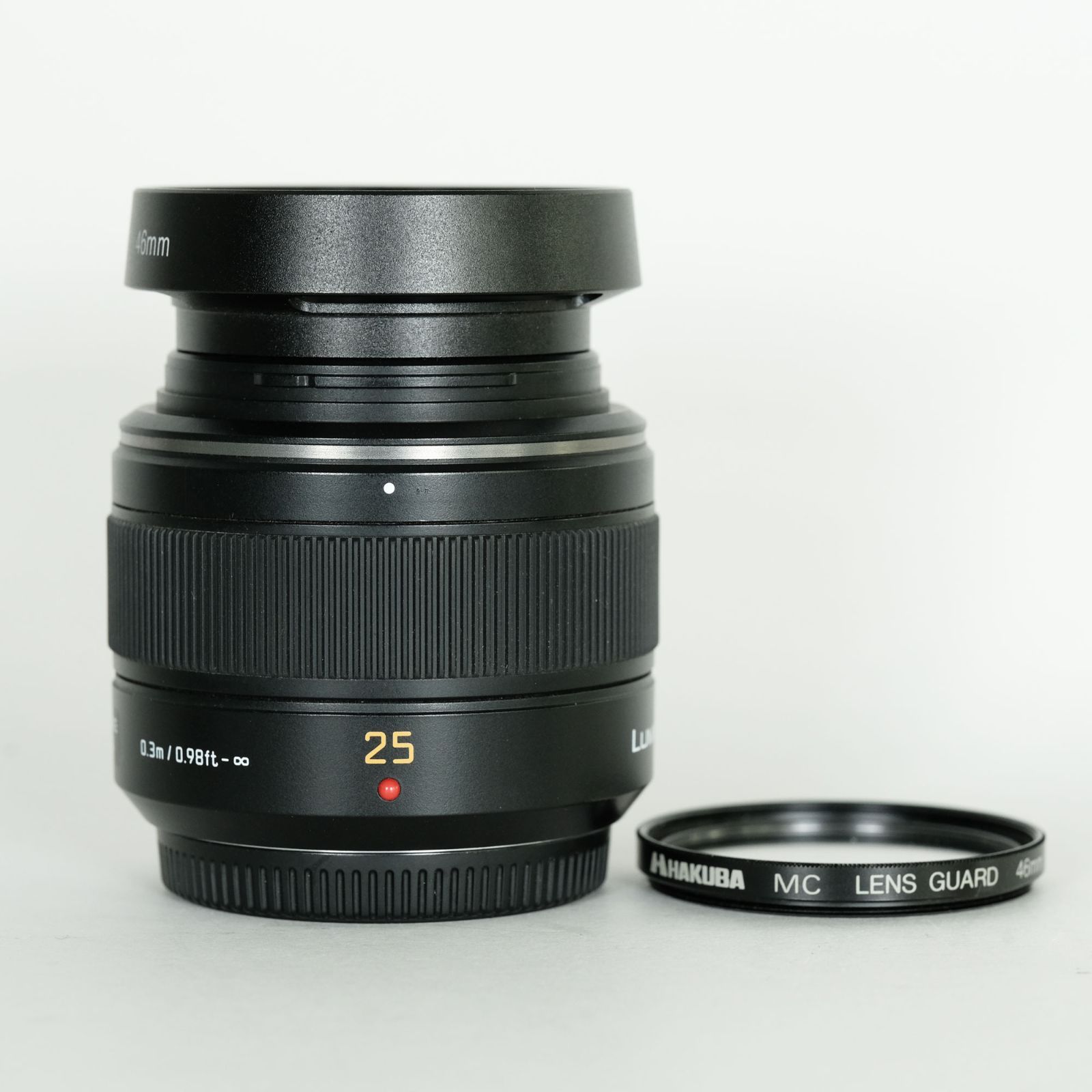 LUMIX 25mm F1.4 H-X025 美品フード・ポーチ付 LUMIX 25mm F1.4 H-X025 美品フード・ポーチ付 Official