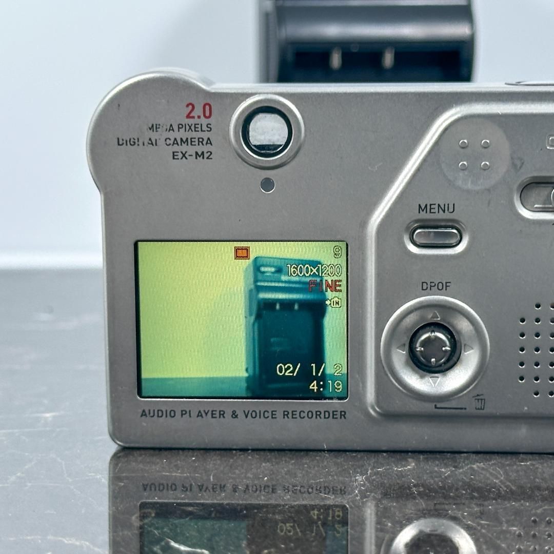 平成レトロカメラ CASIO EXILIM EX-M2 激レア 平成レトロカメラ CASIO