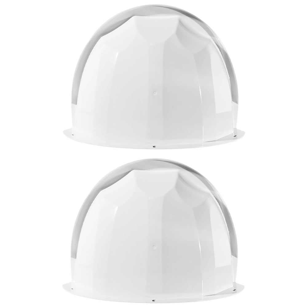 耐用性強い 保護カバー 防犯カメラ カメラカバーシールド 屋外防雨型 耐衝撃 屋外カメラ用 取り付け簡単 防犯カメラカバー セキュリティカメラ用保護ルーフ VANZACK （白）