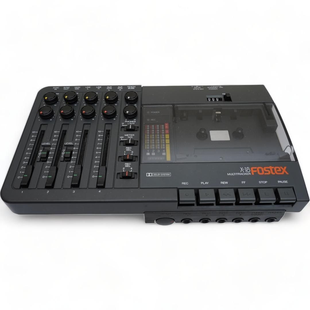 整備済み極美品】 FOSTEX フォステクス マルチトラックレコーダー X-18