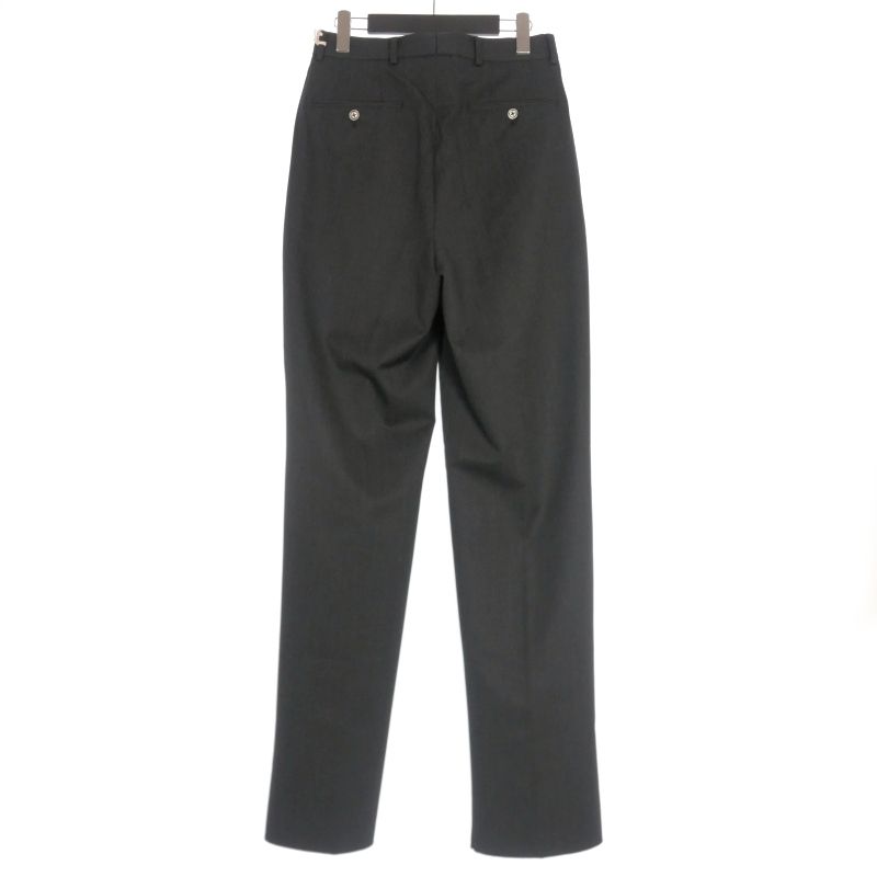 25ss 新品 コモリ チノパンツ ウォッシュ加工 セミワイドシルエット パンツ 25ss 新品 コモリ チノパンツ ウォッシュ加工 セミワイド