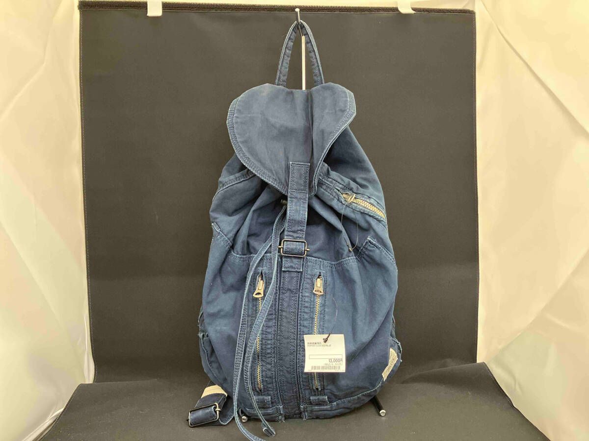 PORTER ポーター DEEPBLUE ディープブルー リュック バックパック 濃紺 made in JAPAN 色落ち有り 吉田かばん メンズ