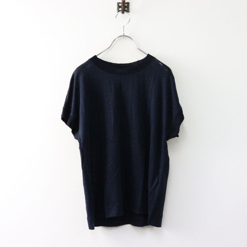 マーガレットハウエル　フレンチスリーブ　カットソー 2023SS マーガレットハウエル MARGARET HOWELL LINEN JERSEY フレンチ