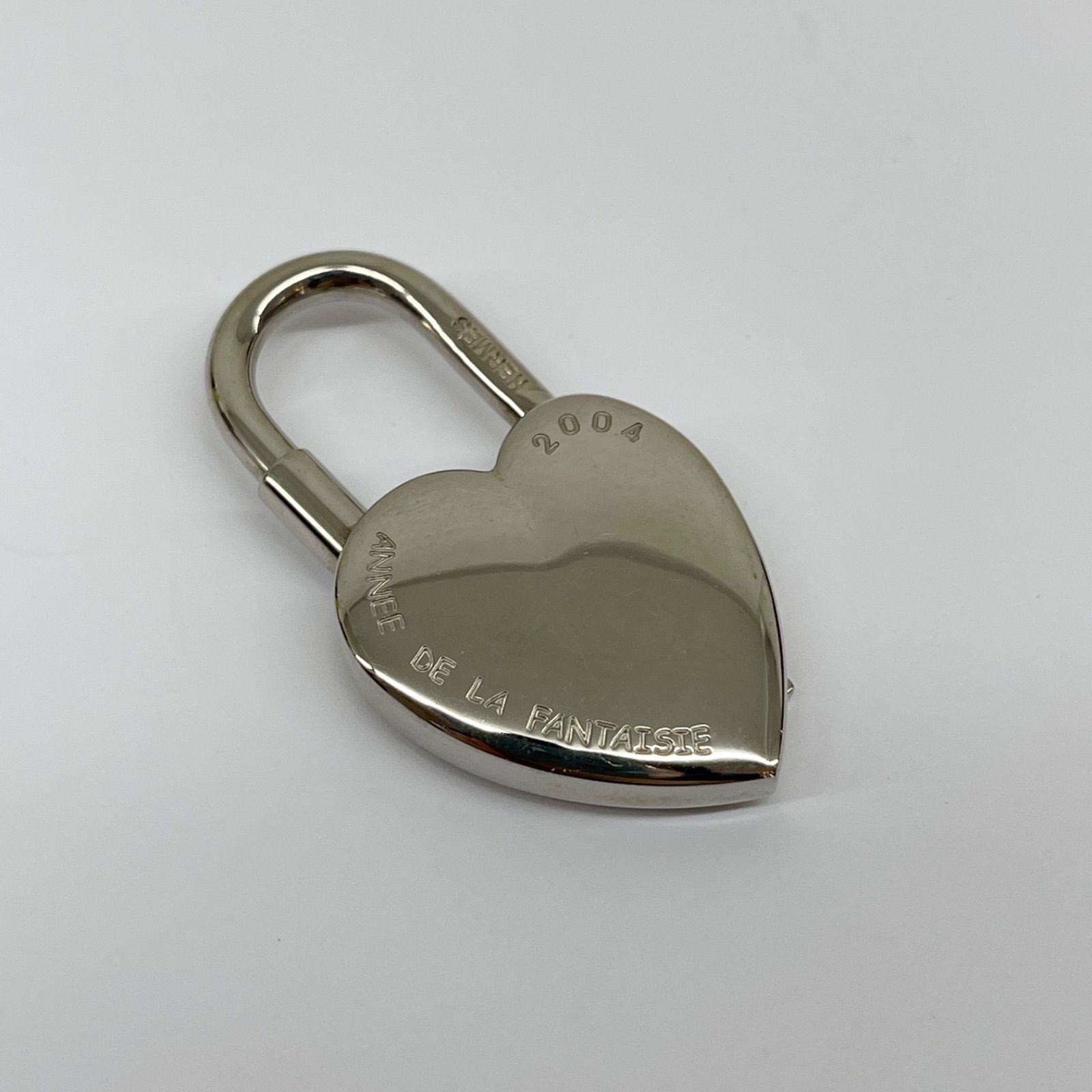 HERMES キーホルダー カデナ ファンタジーハート エルメス 2004年 HERMES(エルメス) 2004年限定 Heart cadena charm ハート 鍵