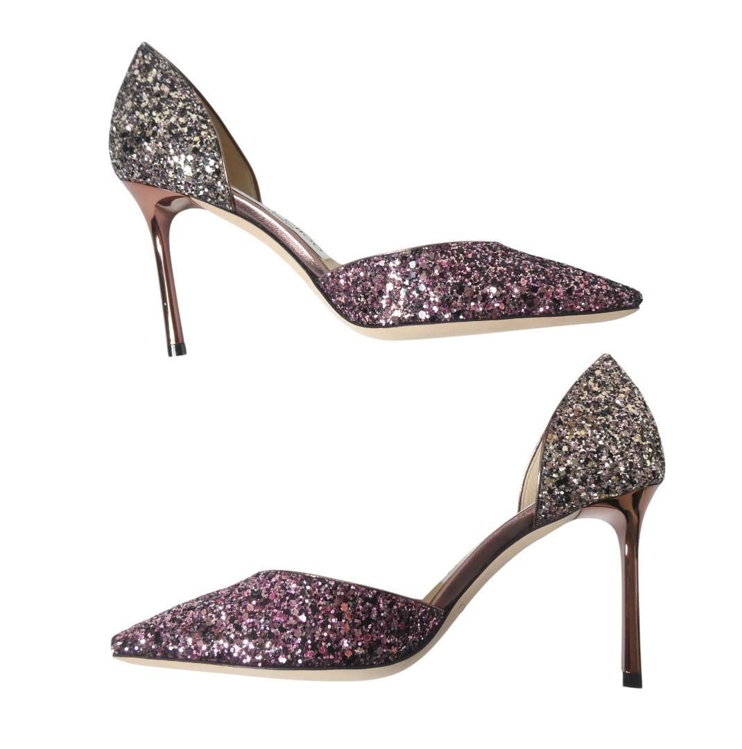 新品同様 JIMMY CHOO ジミーチュウ サイズ35.5 約22.5㎝ ESTHER