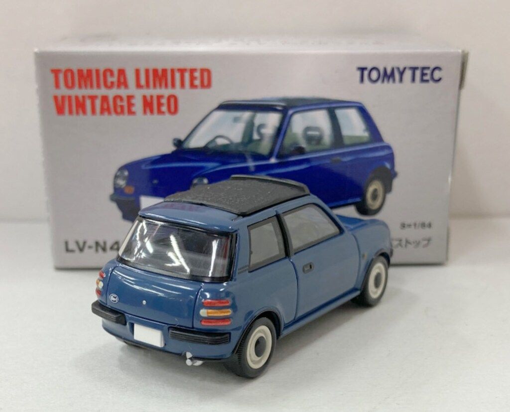 TOMICA LIMITED VINTAGE NEO 日産Be-1（キャンパス） LV-N40b 日産Be-1 キャンバストップ（赤） | 製品をさがす | tomica
