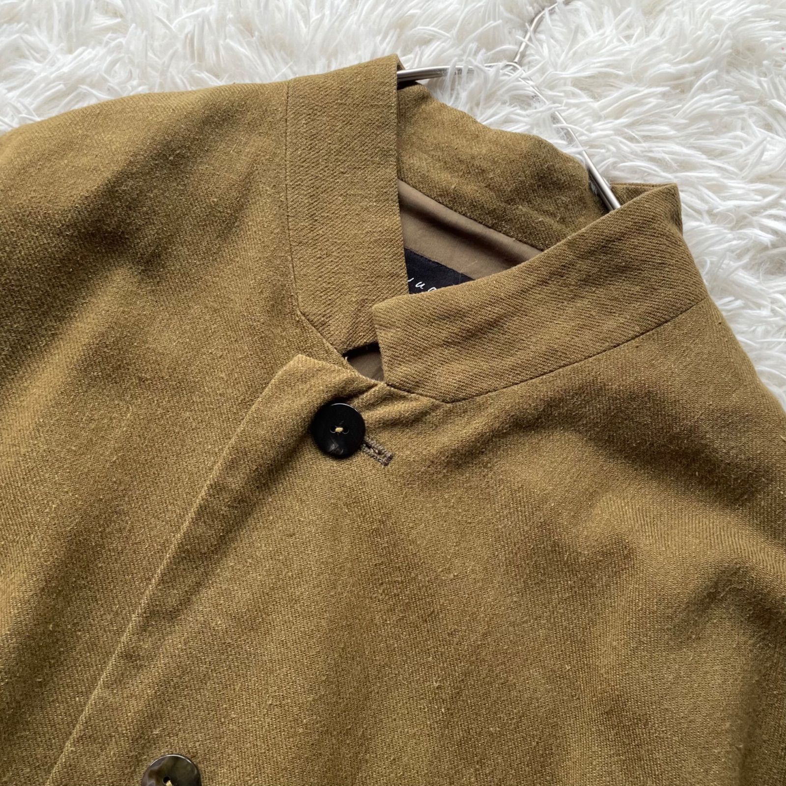 ヨーガンレール Jurgen Lehl スタンドカラーロングコート ジャケット M