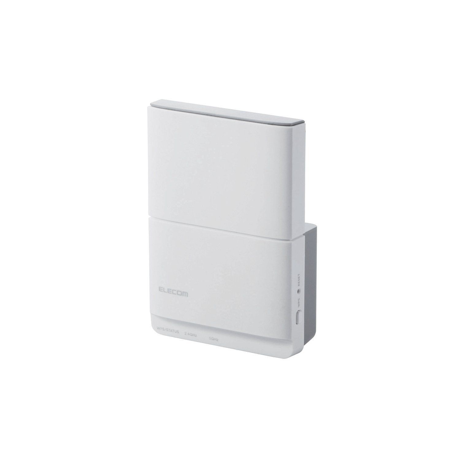  エレコム WiFi 無線LAN 中継器 11ac/n/a/g/b 433+300Mbps コンセント直挿し WTC-733HWH2 [ホワイト] [733【433+300Mbps】] [通常パッケージ] 無線LAN中継機