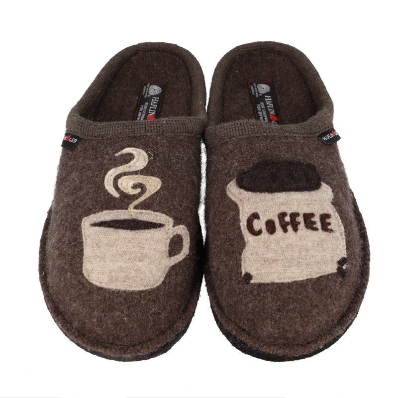 ルームサンダル ルームシューズ スリッパ おしゃれ 室内履き オフィス履き 履きやすい ハフリンガー HL31303901 コーヒー
