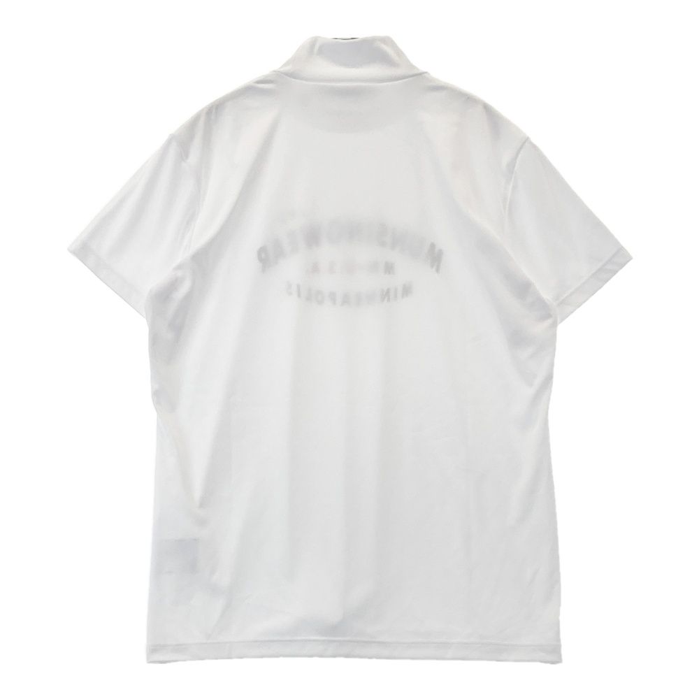 サイズ：L MUNSING WEAR マンシングウェア MGWTJA01CH ハイネック 半袖Tシャツ  ホワイト系 [240101509487] ゴルフウェア レディース ストスト